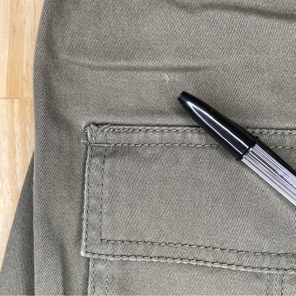 Matty M Cargo Vest - Olive Green - Picture 10 of 10